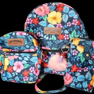 NWOT Union Bay backpack ,crossbody and wallet